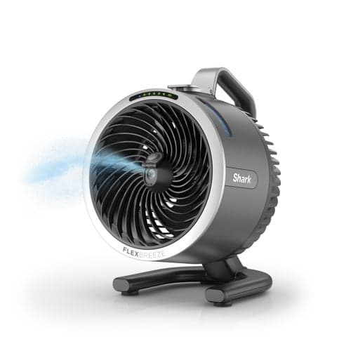FlexBreeze HydroGo Misting Portable Fan Dark Gray