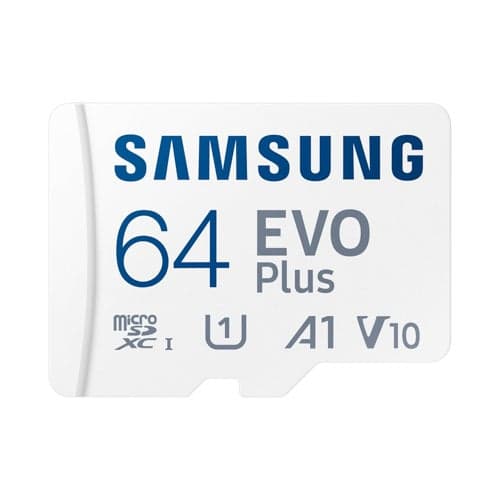 64GB EVO Plus Micro SD Card & Adapter
