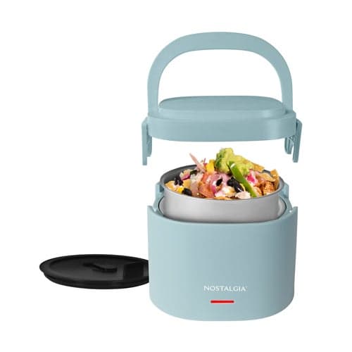 Portable Heated Lunch Box - 20oz Chambray
