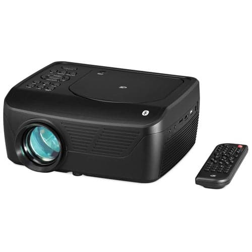 Movie+ Projector w/ DVD/CD Player & Bluetooth