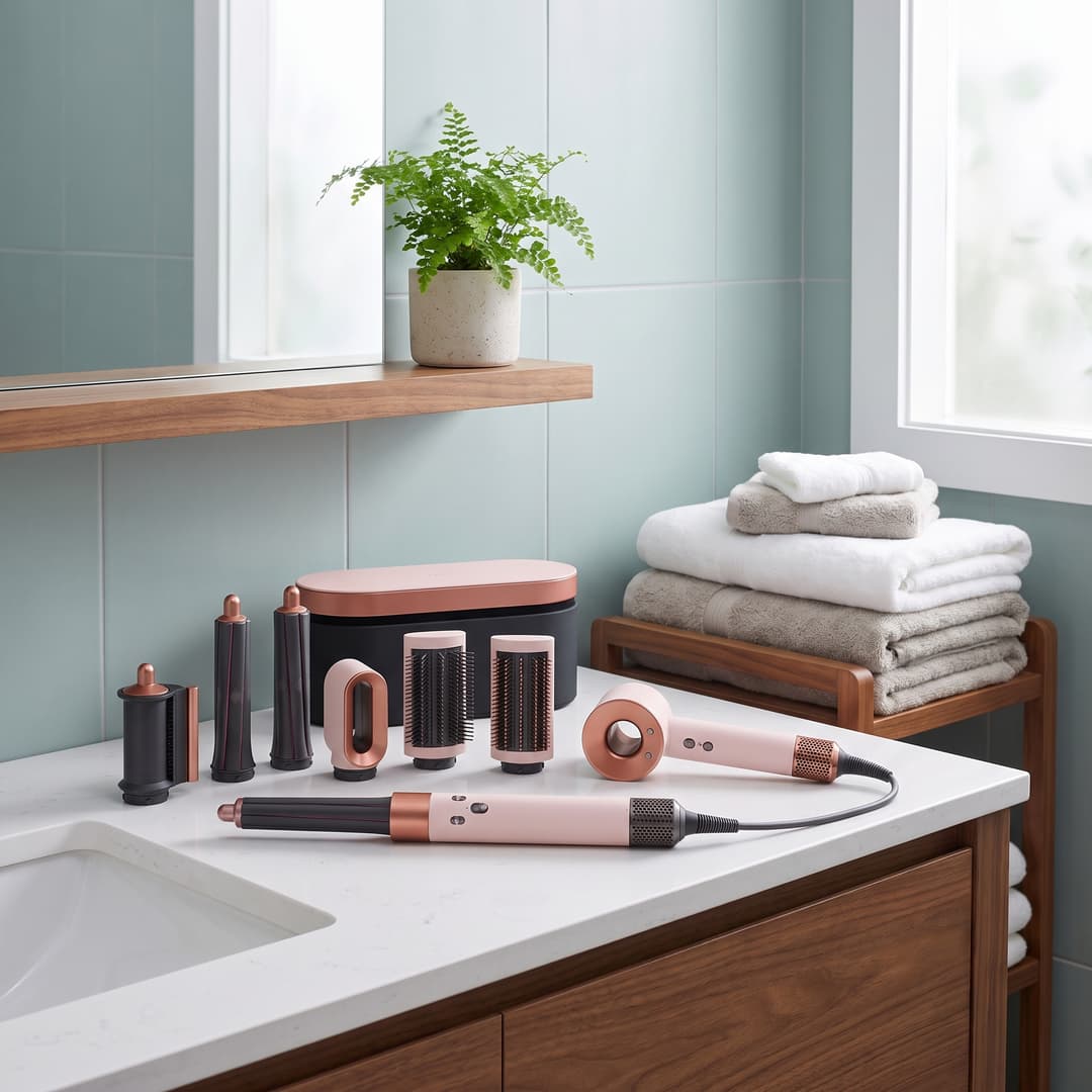 AirWrap Multi-Styler Straight+Wavy Ceramic Pink/Rose Gold