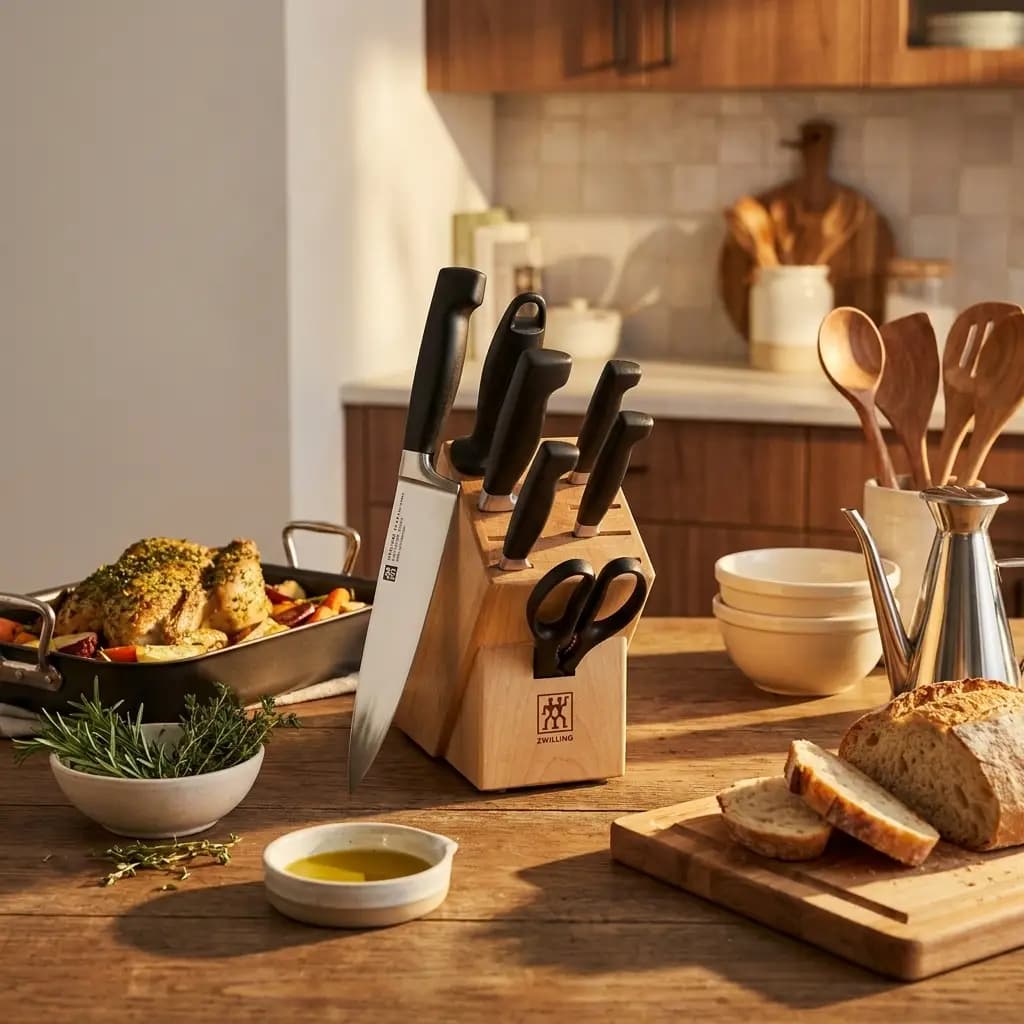 Four Star 7pc Knife Block Set