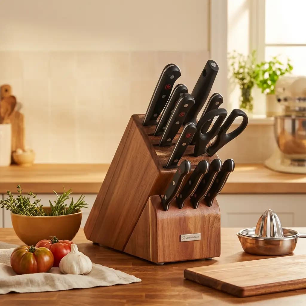 Gourmet 10pc Knife Block Set