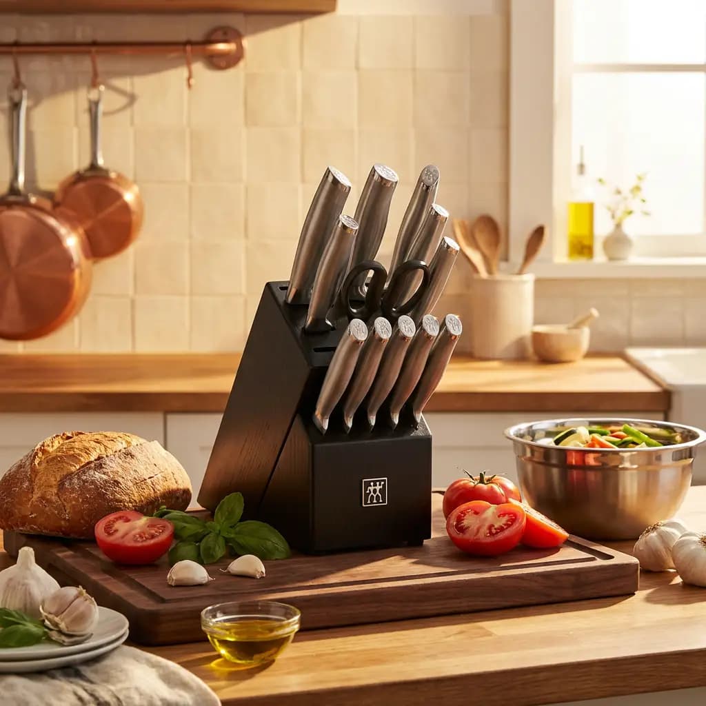Modernist 13pc Knife Block Set
