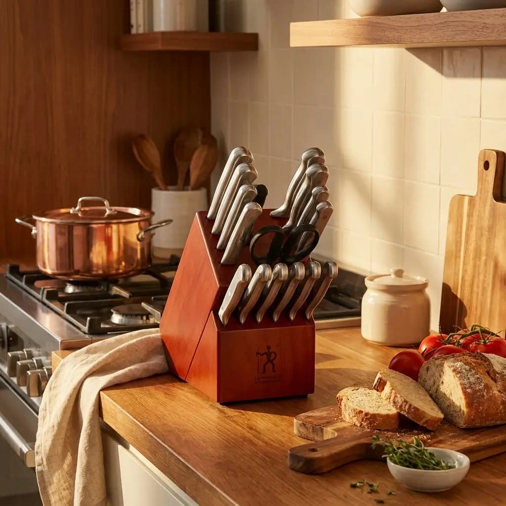 Solution 15pc Knife Block Set