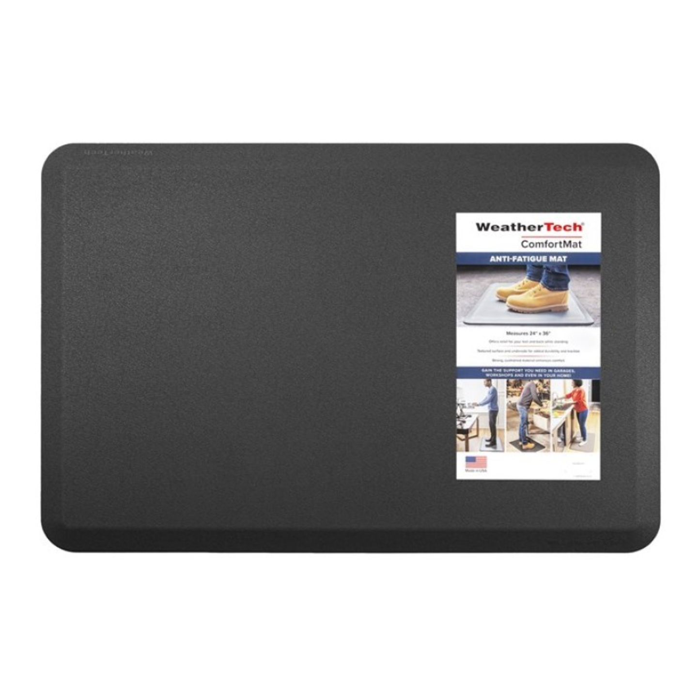 COMFORTMAT STONE DESIGN - (BLACK)
