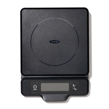GOOD GRIPS 5LB FOOD SCALE W/ PULL-OUT DISPLAY