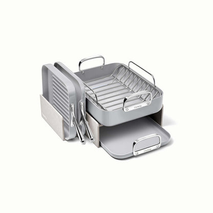 5PC SQUARE COOKWARE SET