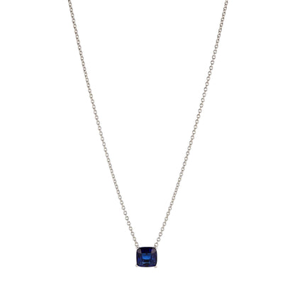 CUSHION CUT NECKLACE