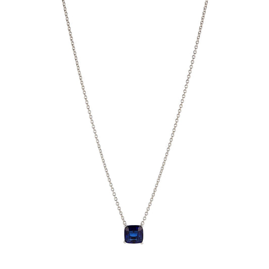 CUSHION CUT NECKLACE