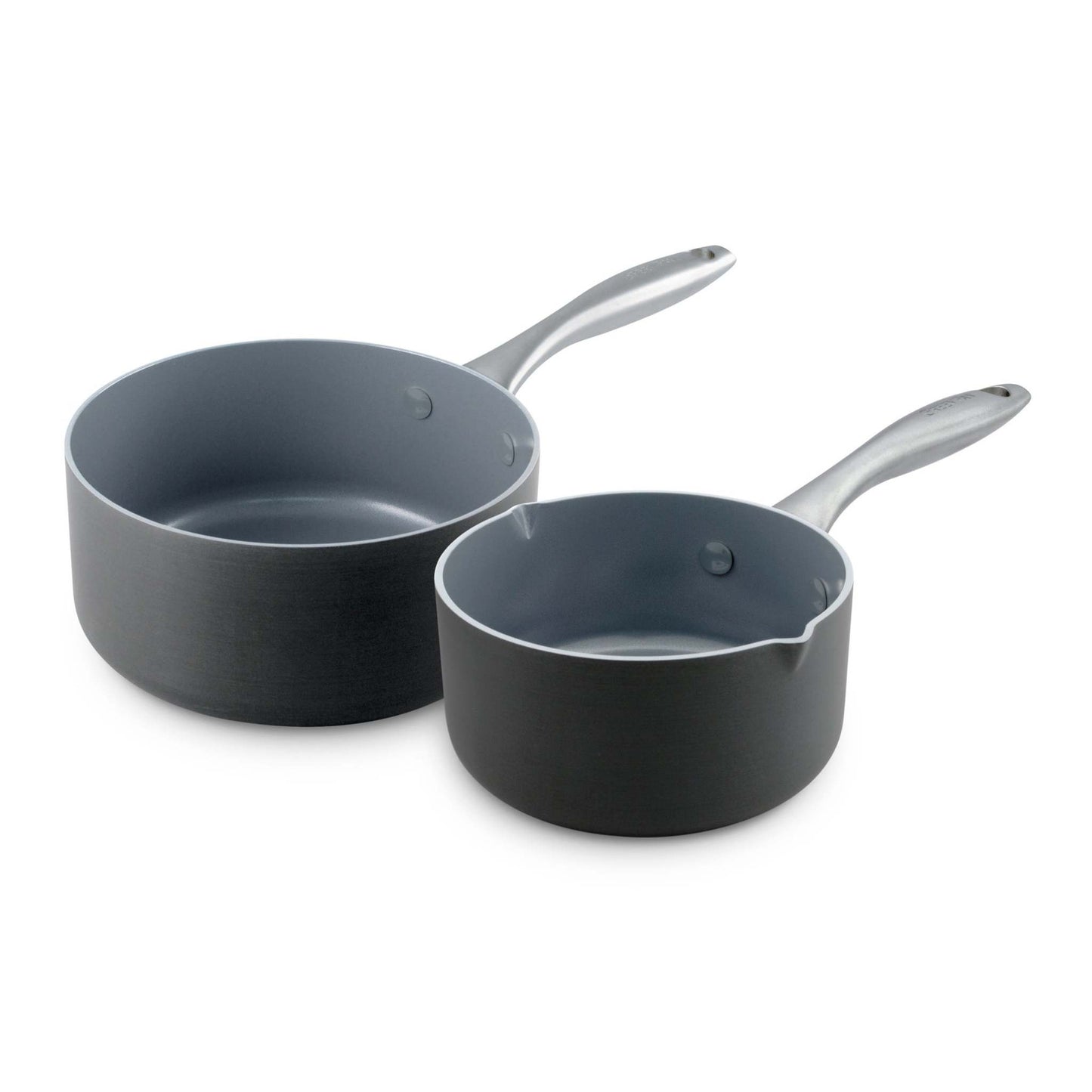 LIMA 2PC CERAMIC NONSTICK SAUCEPAN SET