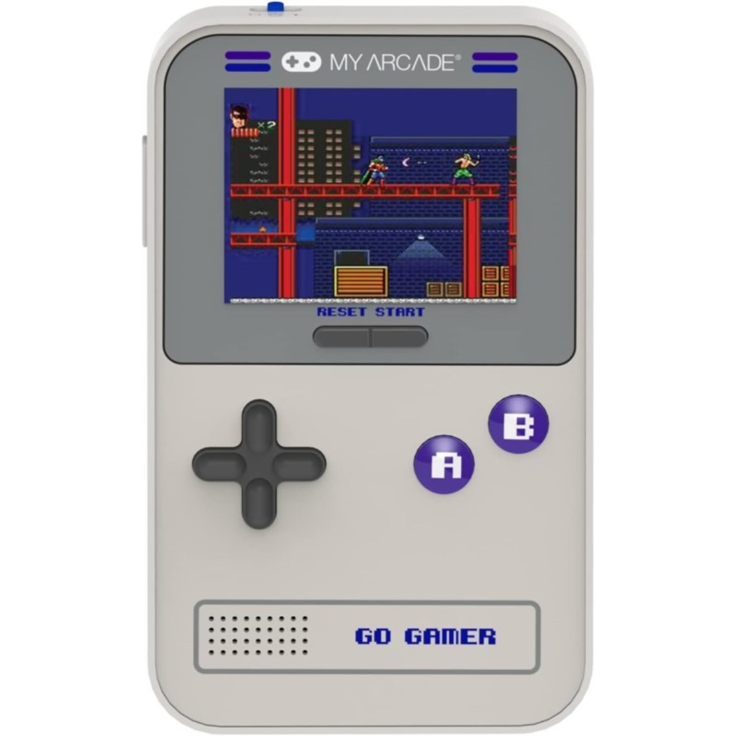 GO GAMER CLASSIC  - PURPLE (300 GAMES IN 1)