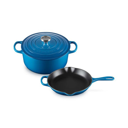 3PC SIGNATURE CAST IRON COOKWARE SET MARSEILLE
