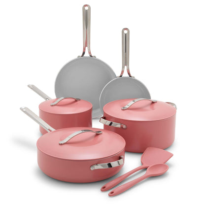 NOVA 10PC CERAMIC NONSTICK COOKWARE SET