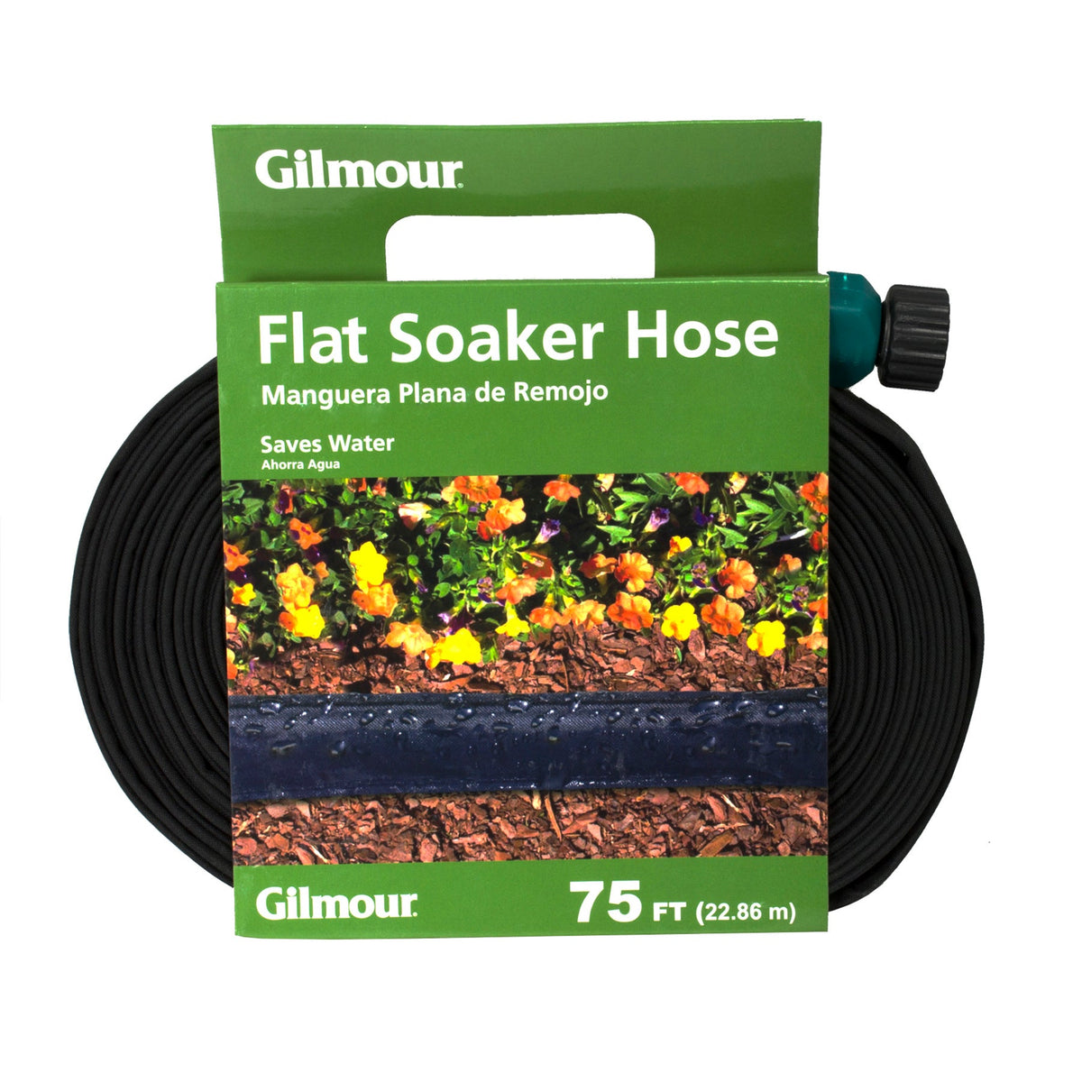 Flat Soaker Hose - 5/8", 75'