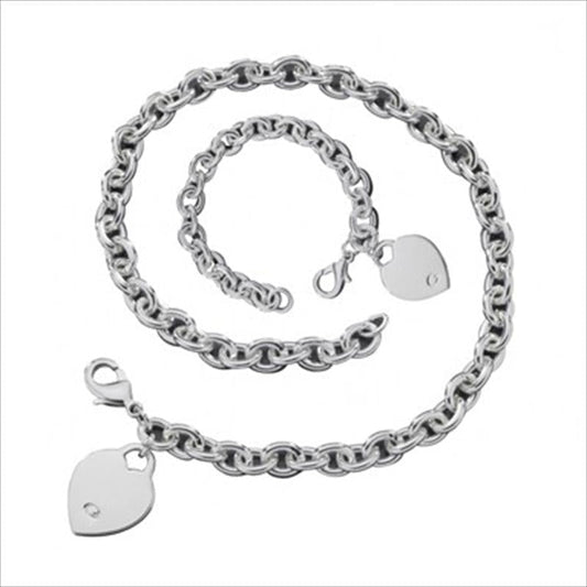 HEART TAG JEWELRY SET