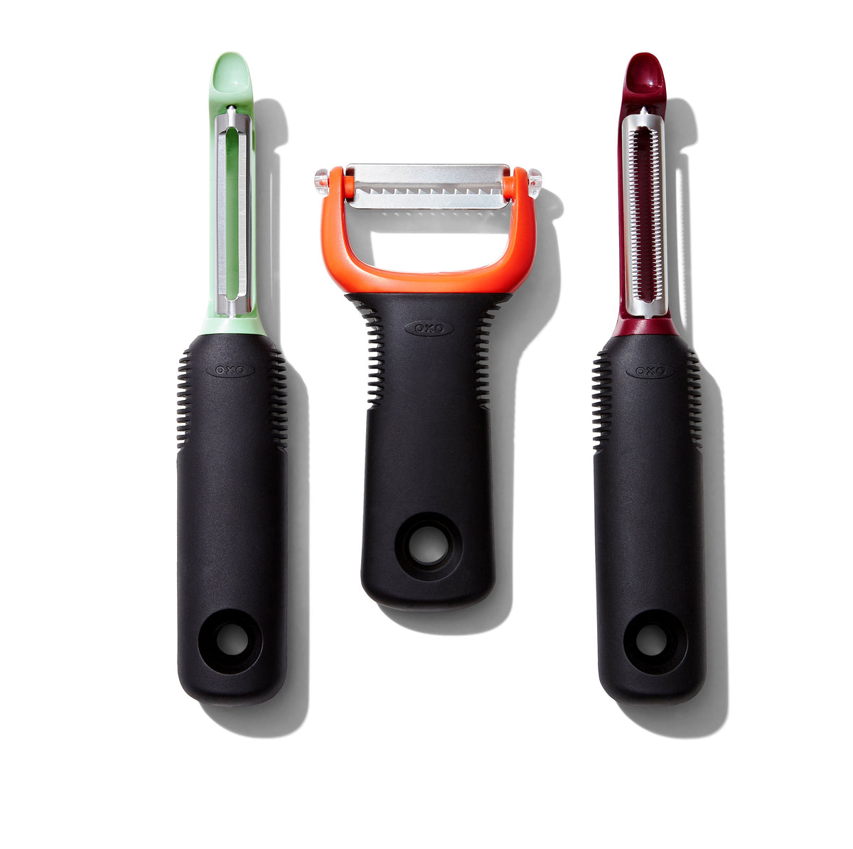 3pc Color Peeler Set