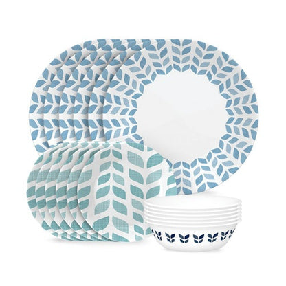 18pc Global Collection Northern Pines Dinnerware Set
