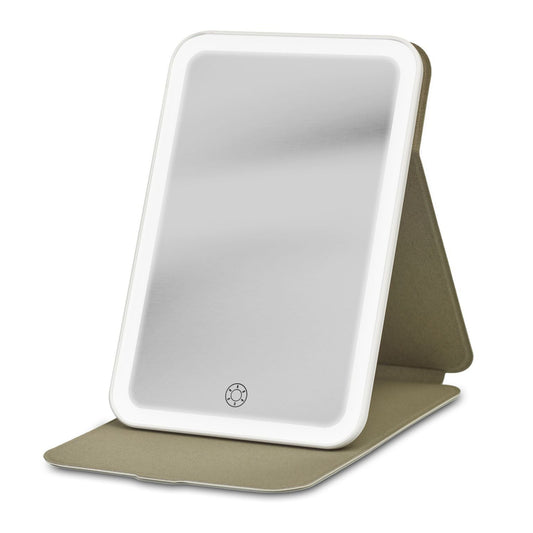IHOME ULTRA THIN PORTABLE, RECHARGEABLE MIRROR WITH LED LIGHTS