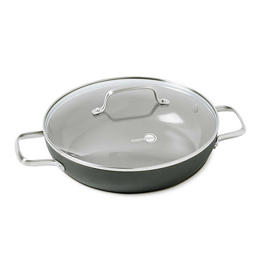CHATHAM CERAMIC NONSTICK 11" EVERYDAY PAN W/ LID