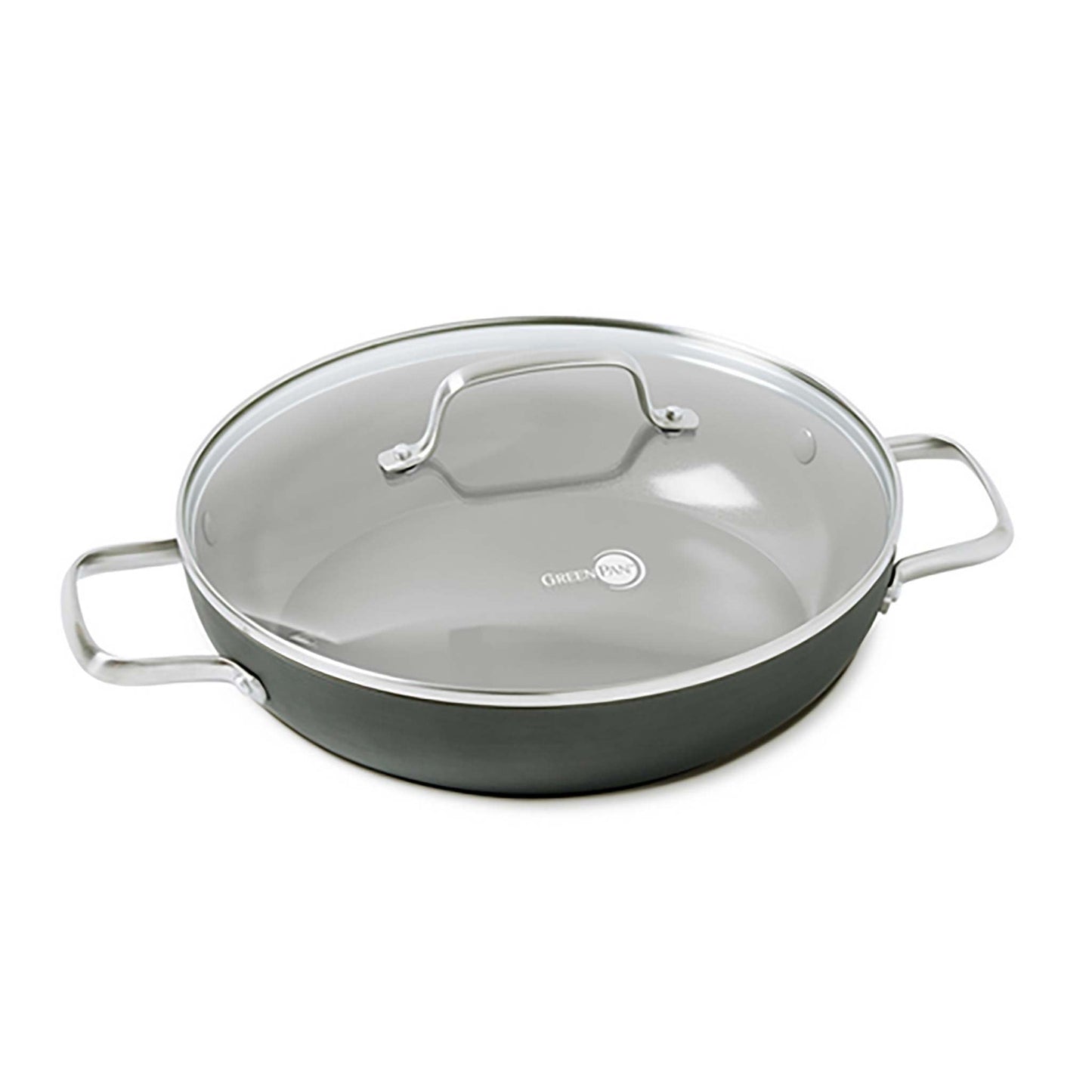 CHATHAM CERAMIC NONSTICK 11" EVERYDAY PAN W/ LID