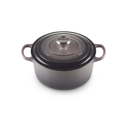 4.5QT SIGNATURE CAST IRON ROUND DUTCH OVEN OYSTER