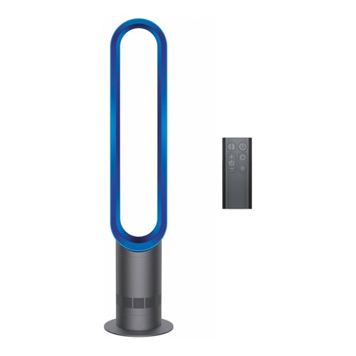 COOL AM07 BLADELESS TOWER FAN IRON/BLUE