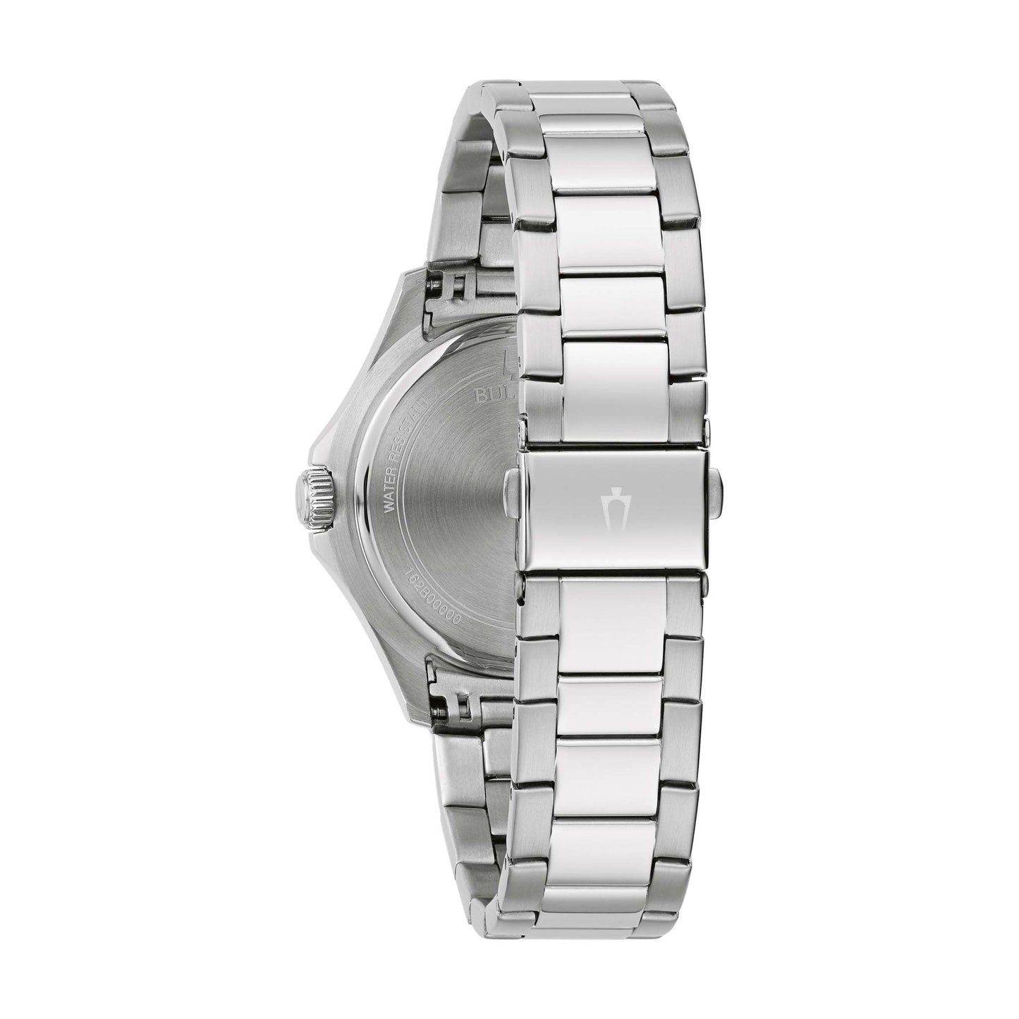 MENS CORPORATE COLLECTION SILVER-TONE STAINLESS STEEL WATCH BLACK DIAL