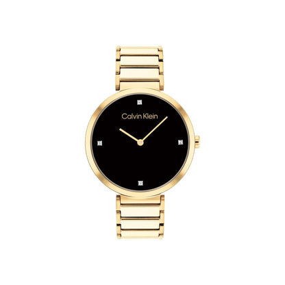 LADIES MINIMALIST T-BAR STAINLESS STEEL WATCH
