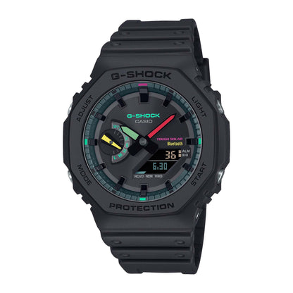 MEN'S 2100 RESIN ANA/DIGI SMARTPHONE LINK WATCH W/ FLUOROESCENT ACCENTS