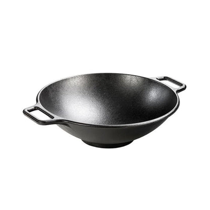 LODGE PRO-LOGIC 14" CAST IRON WOK W LOOP HANDLE