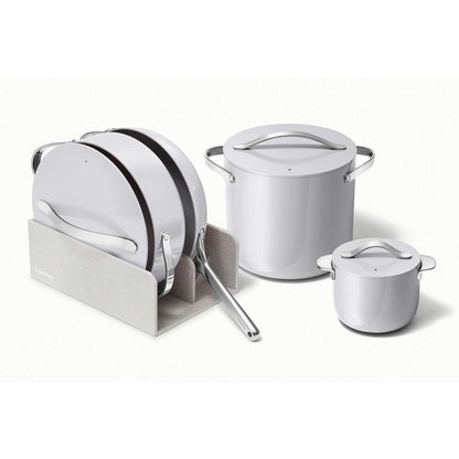 NONSTICK CERAMIC COOKWARE+ SET GRAY
