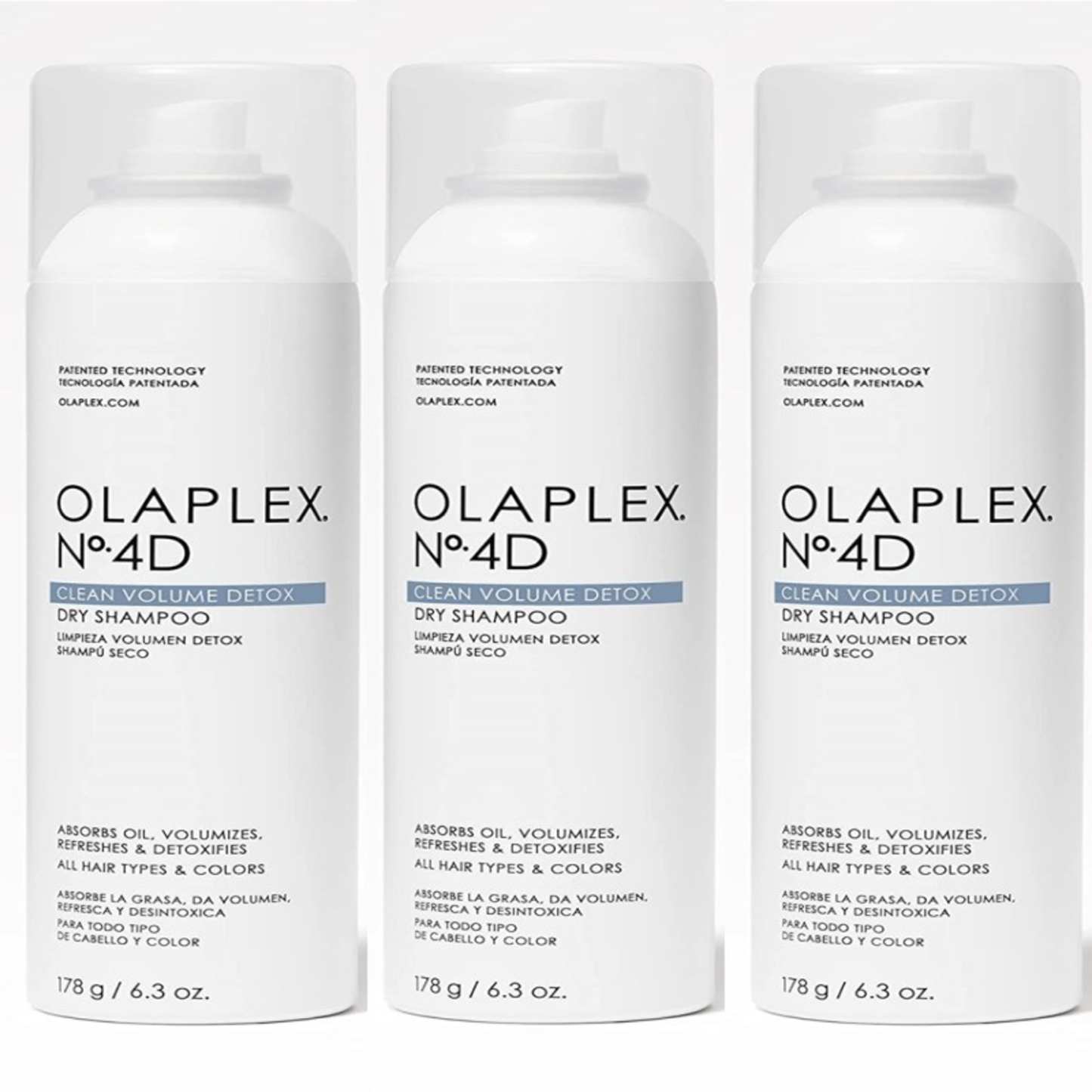 CLEAN VOLUME DETOX DRY SHAMPOO 178G - SET OF 3