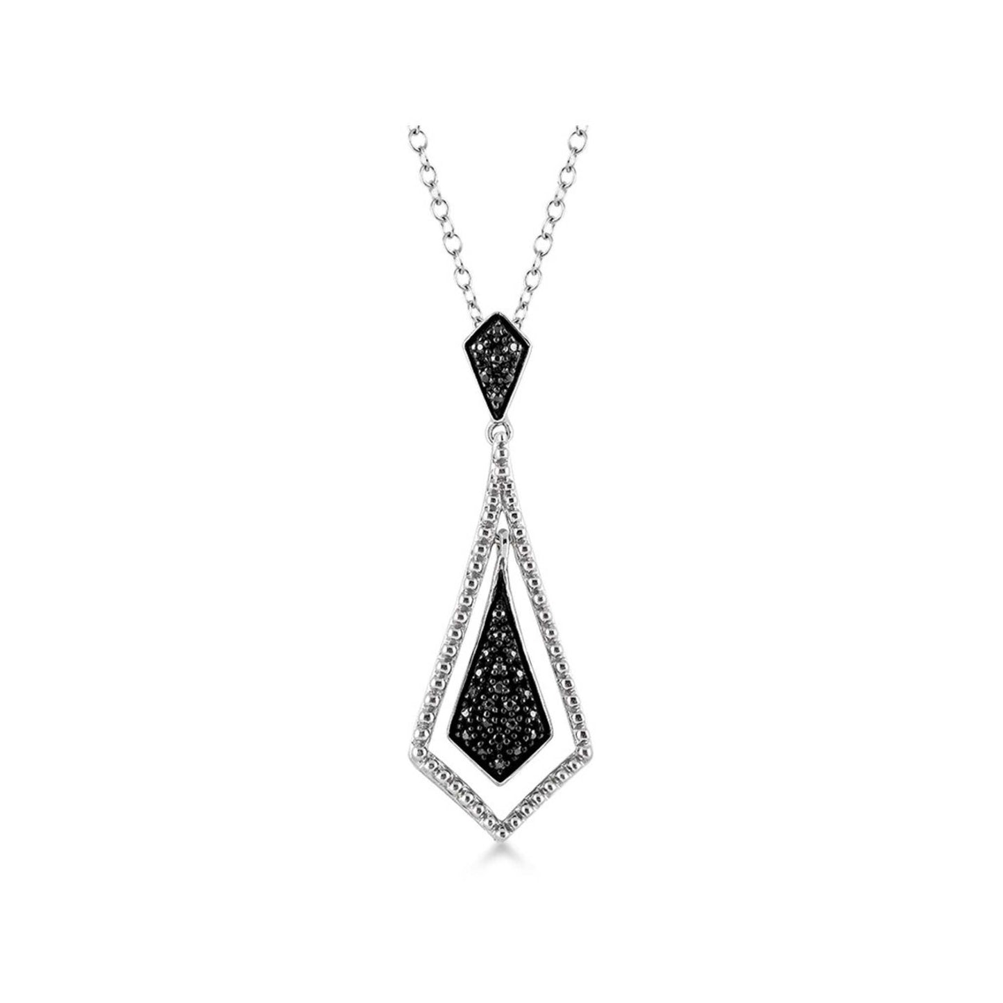 BLACK DIAMOND NECKLACE