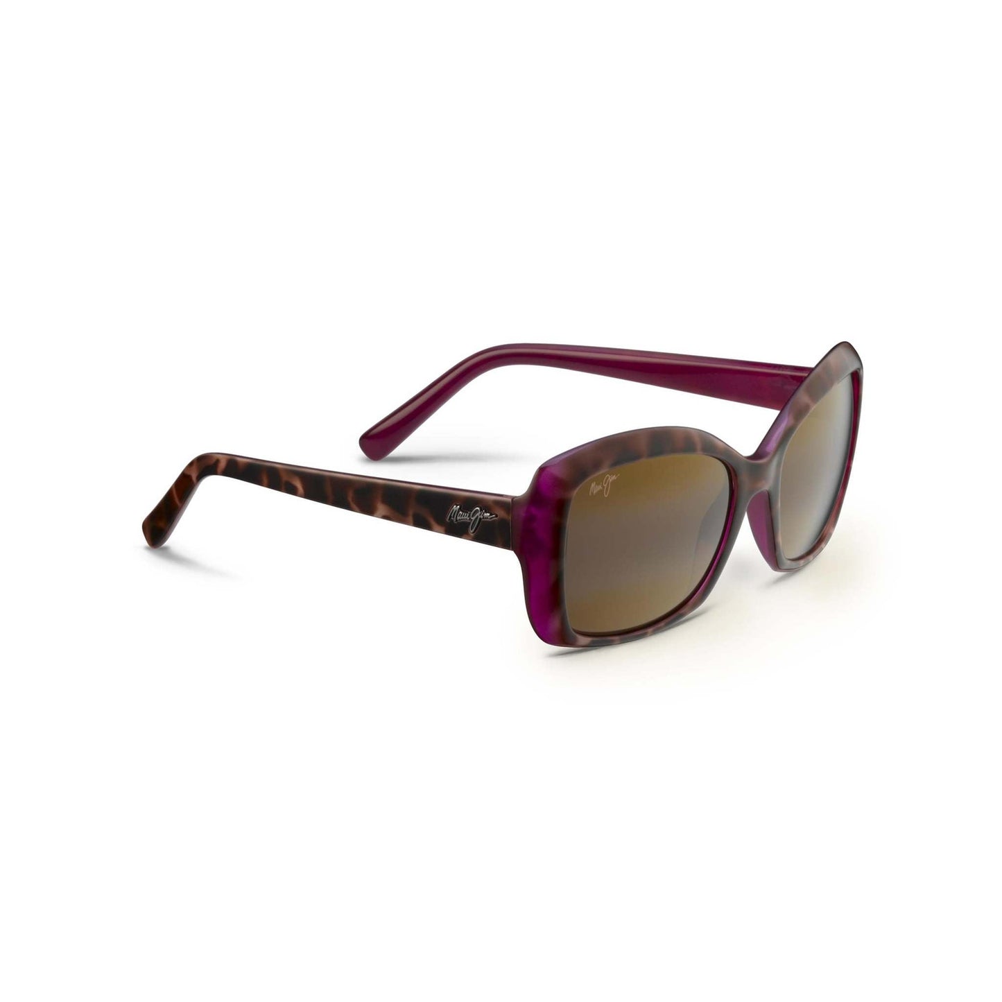 ORCHID POLARIZED SUNGLASSES TORTOISE FRAME MAUI ROSE LENS
