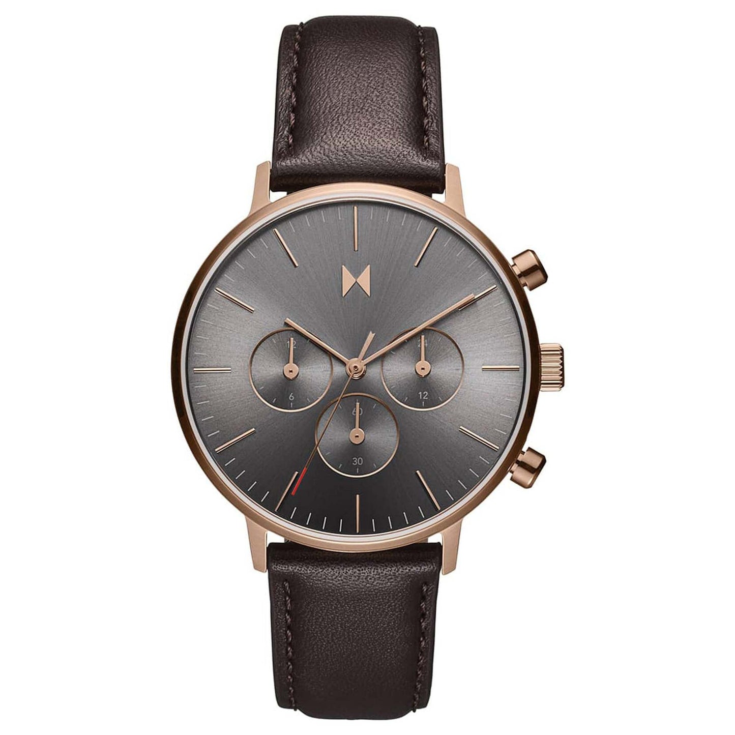 MENS LEGACY TRAVELER DUAL TIME GRIZZLY LEATHER STRAP