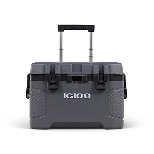 TRAILMATE 52QT ROLLER COOLER CARBONITE/OBSIDIAN