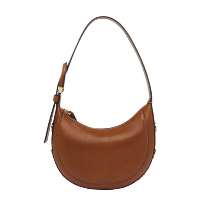 HARWELL SMALL LEATHER HOBO CRESCENT BAG