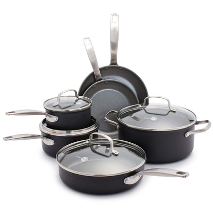 CHATHAM 10PC CERAMIC NONSTICK COOKWARE SET