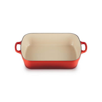 5.25QT SIGNATURE CAST IRON ROASTER CERISE