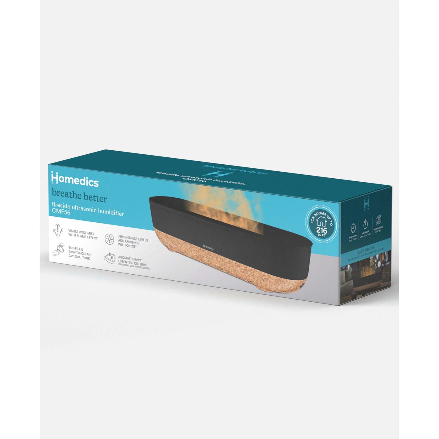 FIRESIDE ULTRASONIC HUMIDIFIER - FOR MEDIUM-SIZED ROOMS
