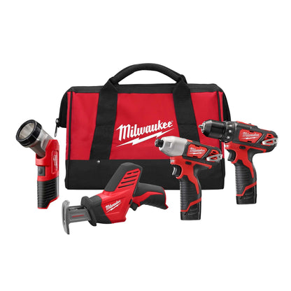 M12 4 TOOL COMBO KIT
