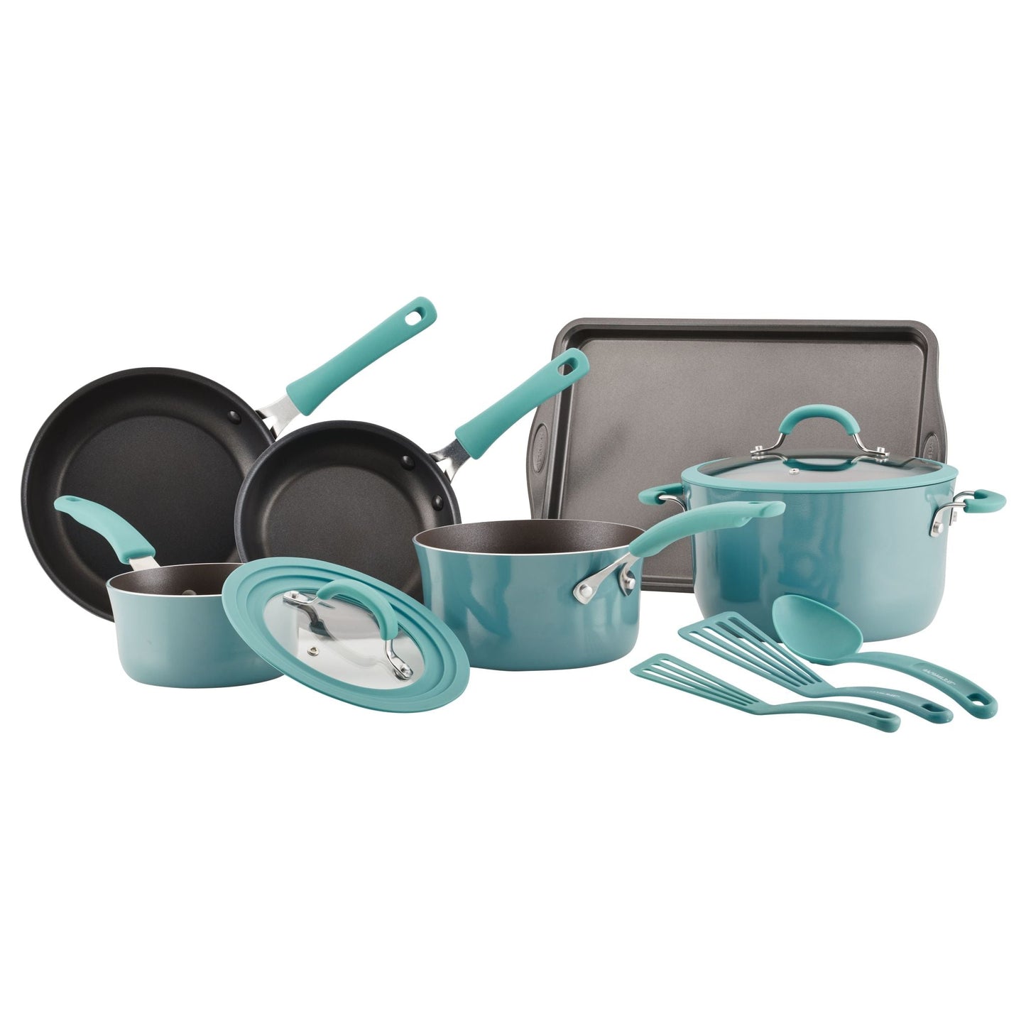COOK + CREATE 11PC NONSTICK COOKWARE SET