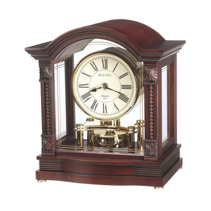 BARDWELL MANTEL CLOCK WALNUT