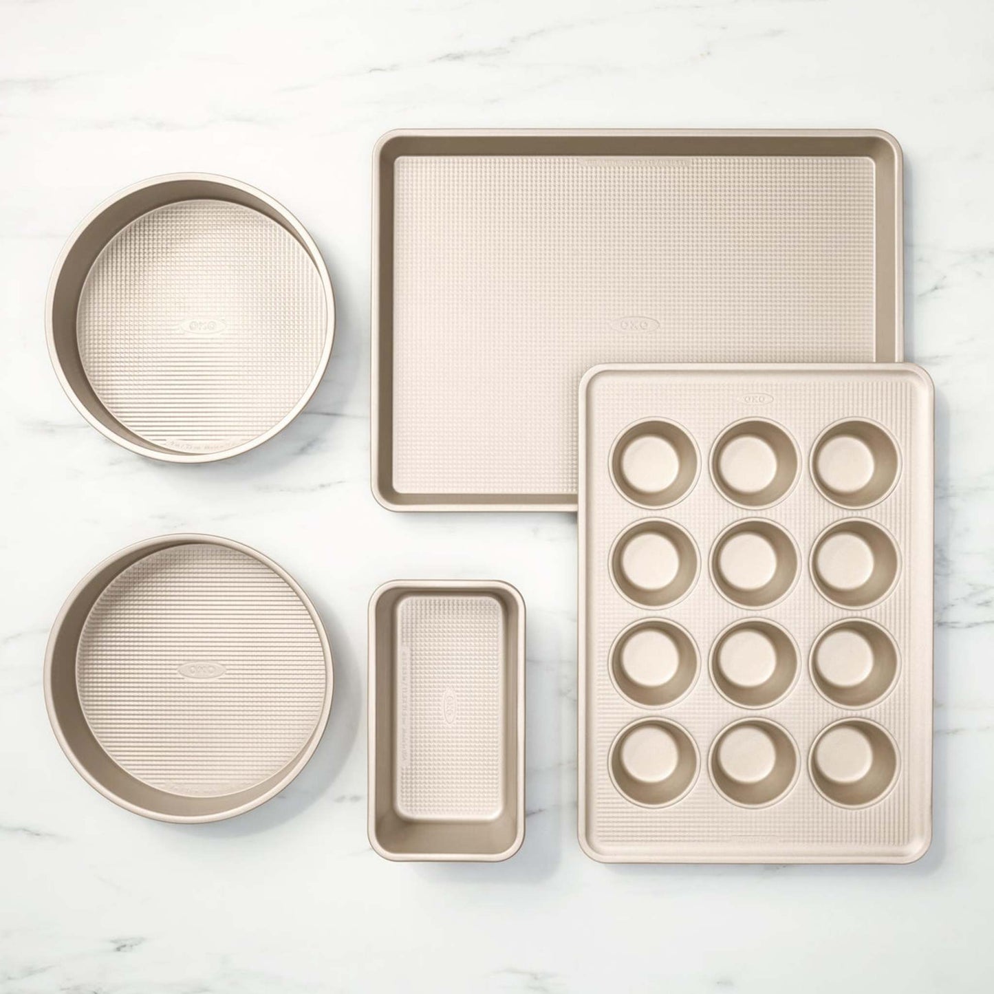 GOOD GRIPS 5PC NONSTICK BAKEWARE SET