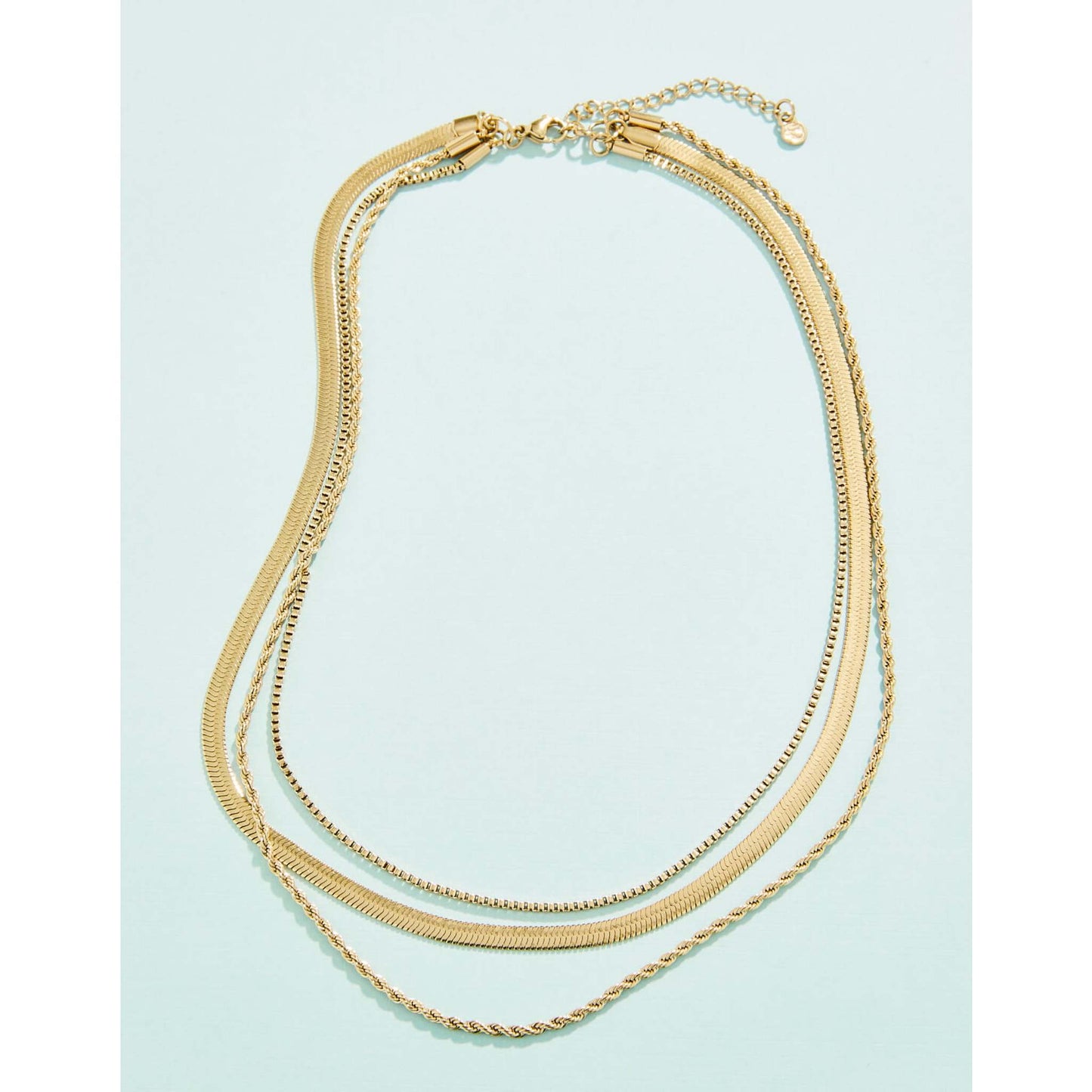 SPLASH FOLLY FIELD LAYERED NECKLACE