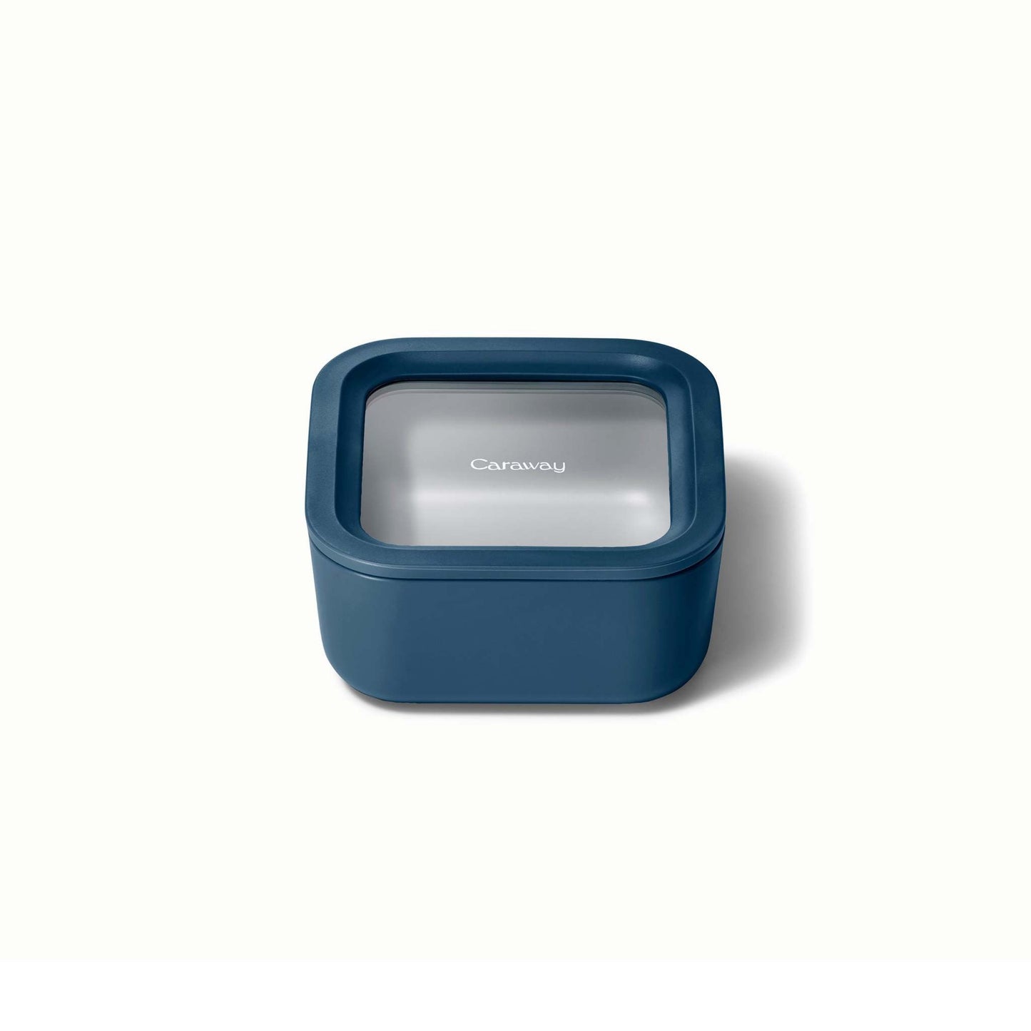 4.4 CUP GLASS FOOD CONTAINER SQUARE SHAPE W/ LID
