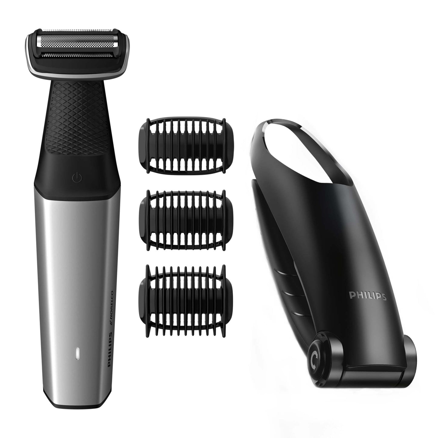 BODYGROOM 5000 SHOWERPROOF BODY GROOMER W/ EXTENDED HANDLE