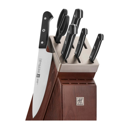 GOURMET 7PC SELF SHARPENING KNIFE BLOCK SET