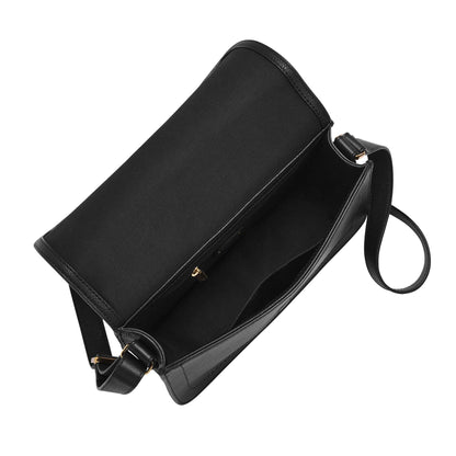 ZOEY LARGE LEATHER FLAP CROSSBODY